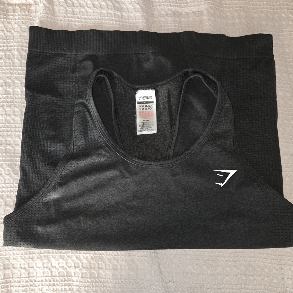 Gymshark Black Tank Top